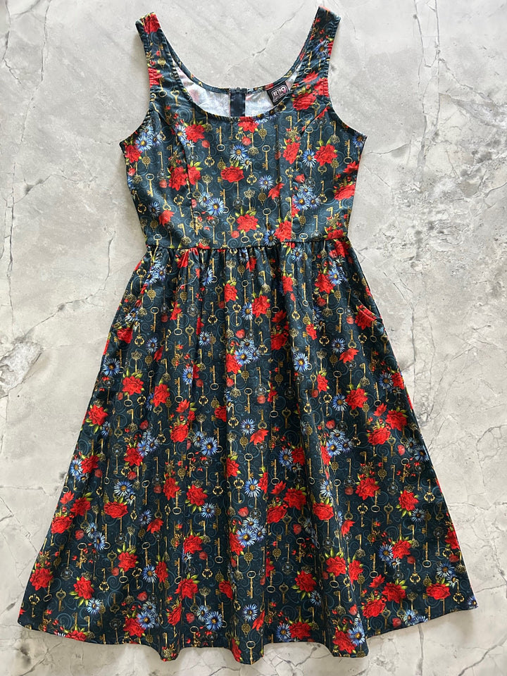 Keys Fit &amp; Flare Dress