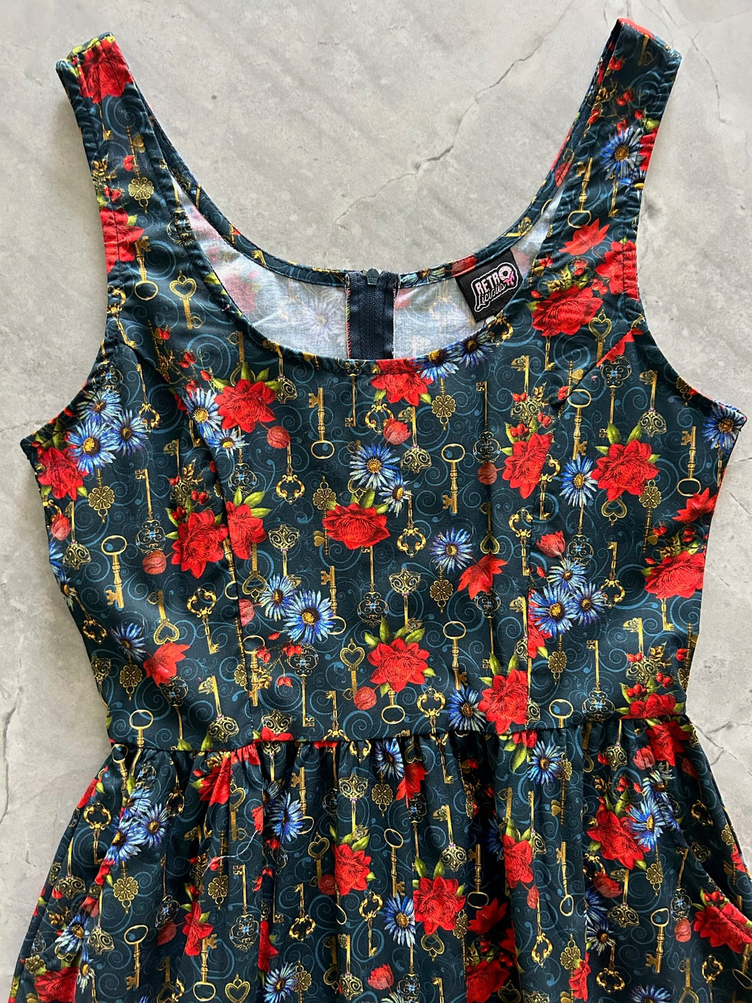Keys Fit &amp; Flare Dress