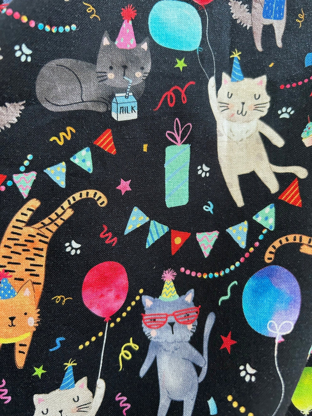 Party Cats Skater Skirt from KADOU Boutique