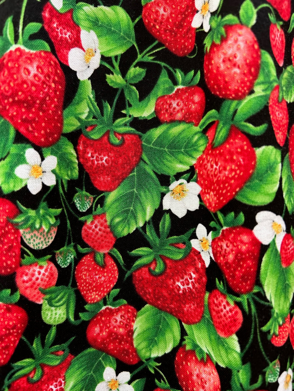 Strawberries A-Line Skirt - Xs Only from KADOU Boutique