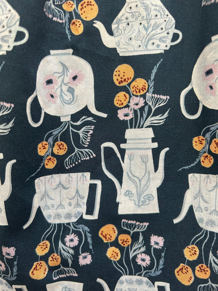 Teapots Fit &amp; Flare Dress