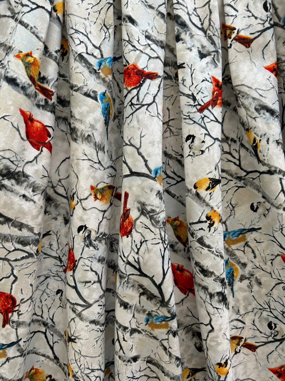 Birds On Birch Trees Doris Skirt from KADOU Boutique