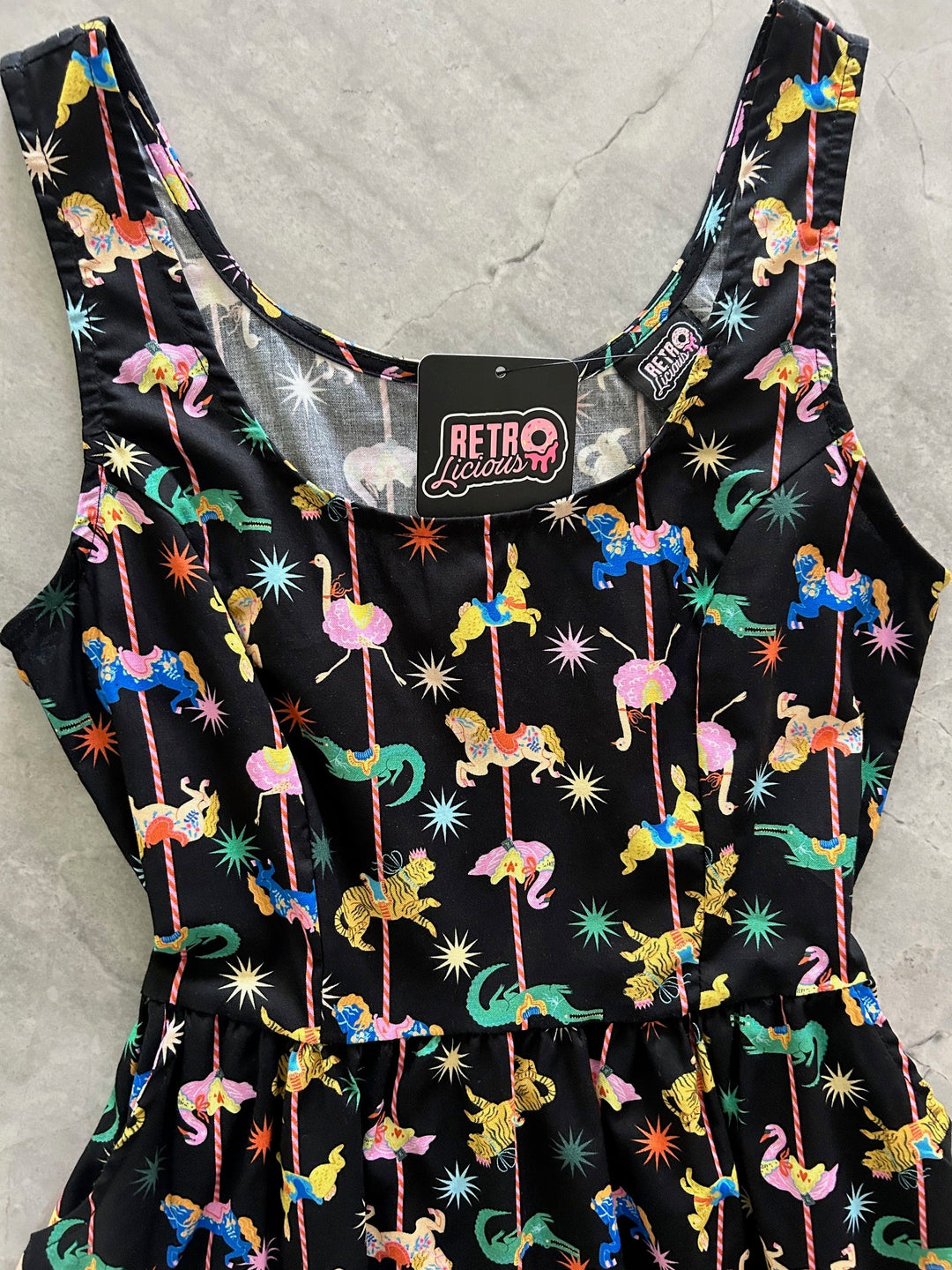 Carousel Shorter Fit &amp; Flare Dress
