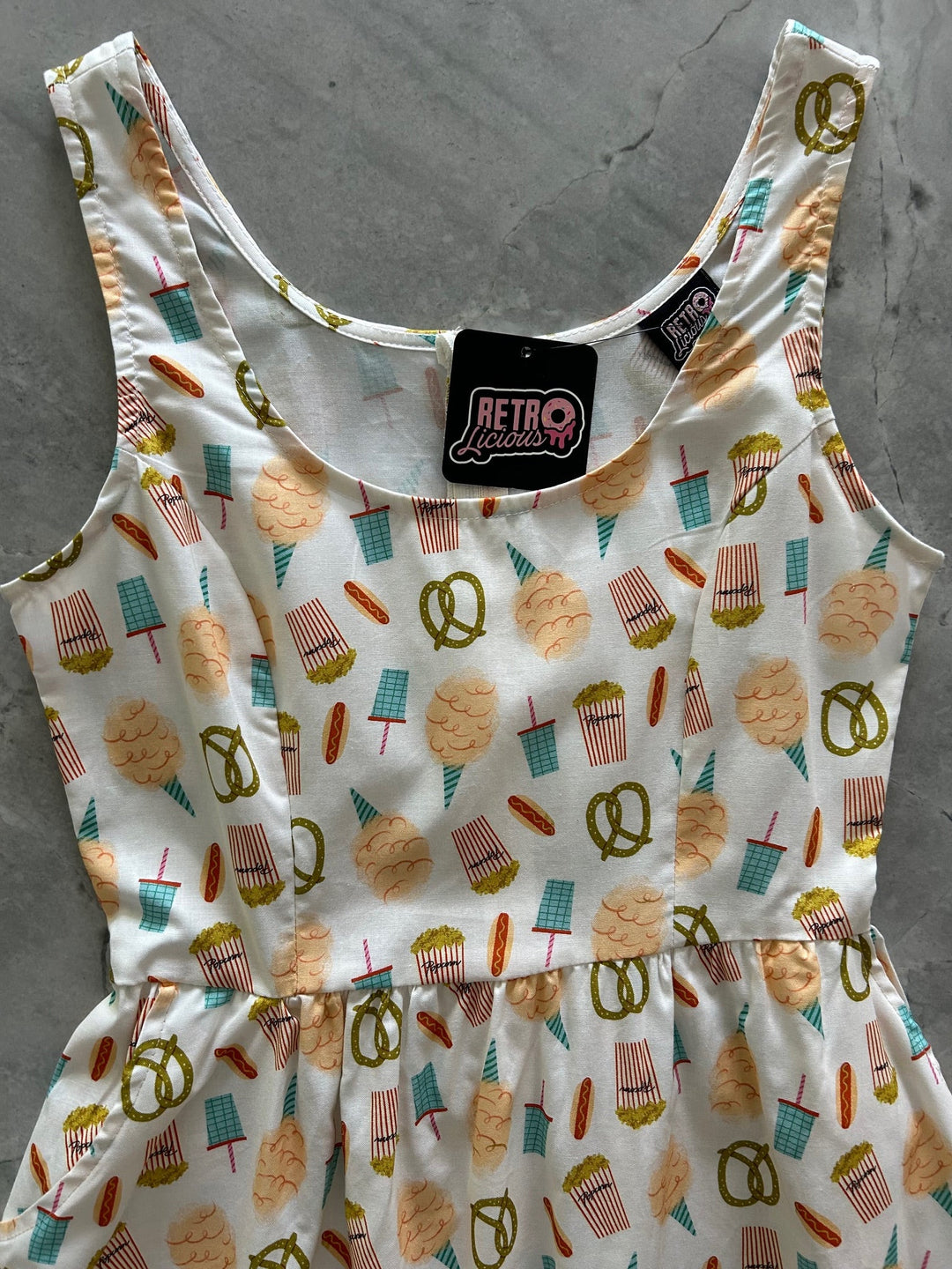 Snacks Shorter Length Fit &amp; Flare Dress