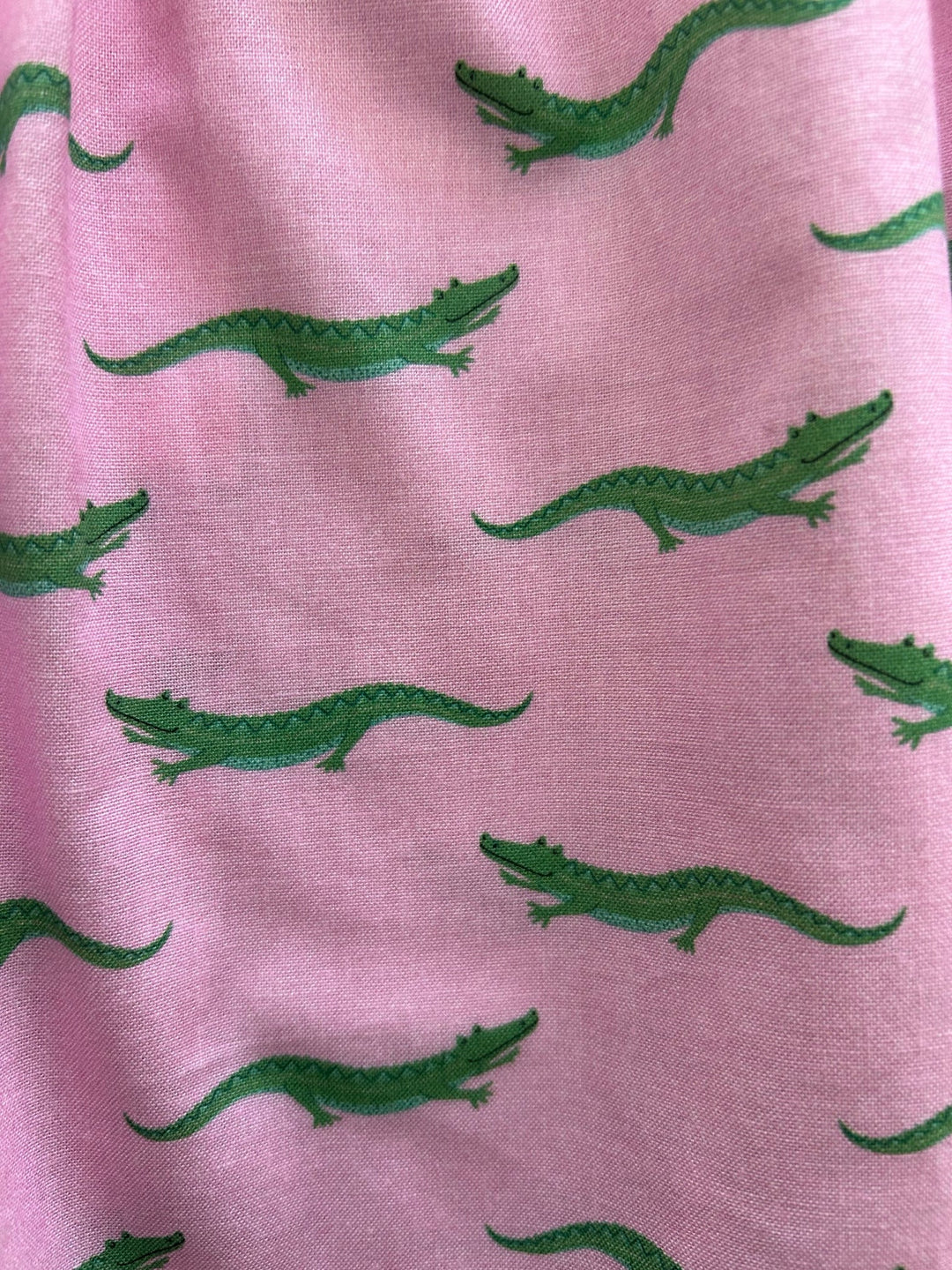 Alligator Collared Dress with playful print from KADOU Boutique