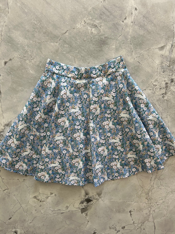 Bunny cotton skater skirt from KADOU Boutique