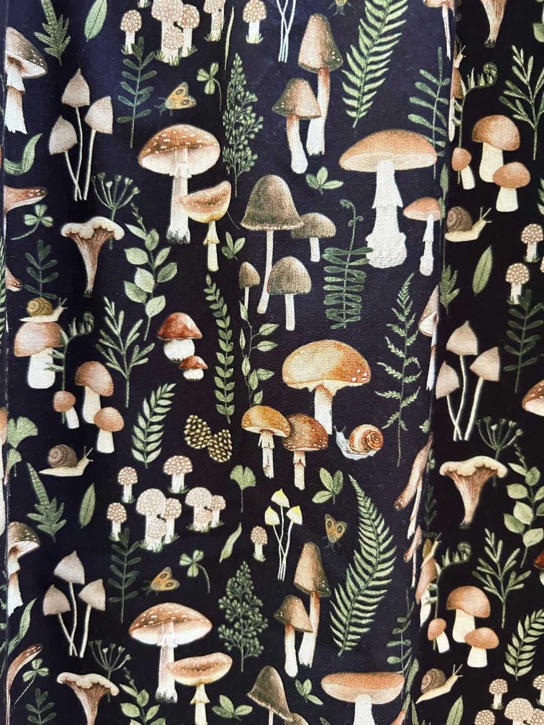 Mushrooms Fit &amp; Flare Dress - XS only, 1 left!