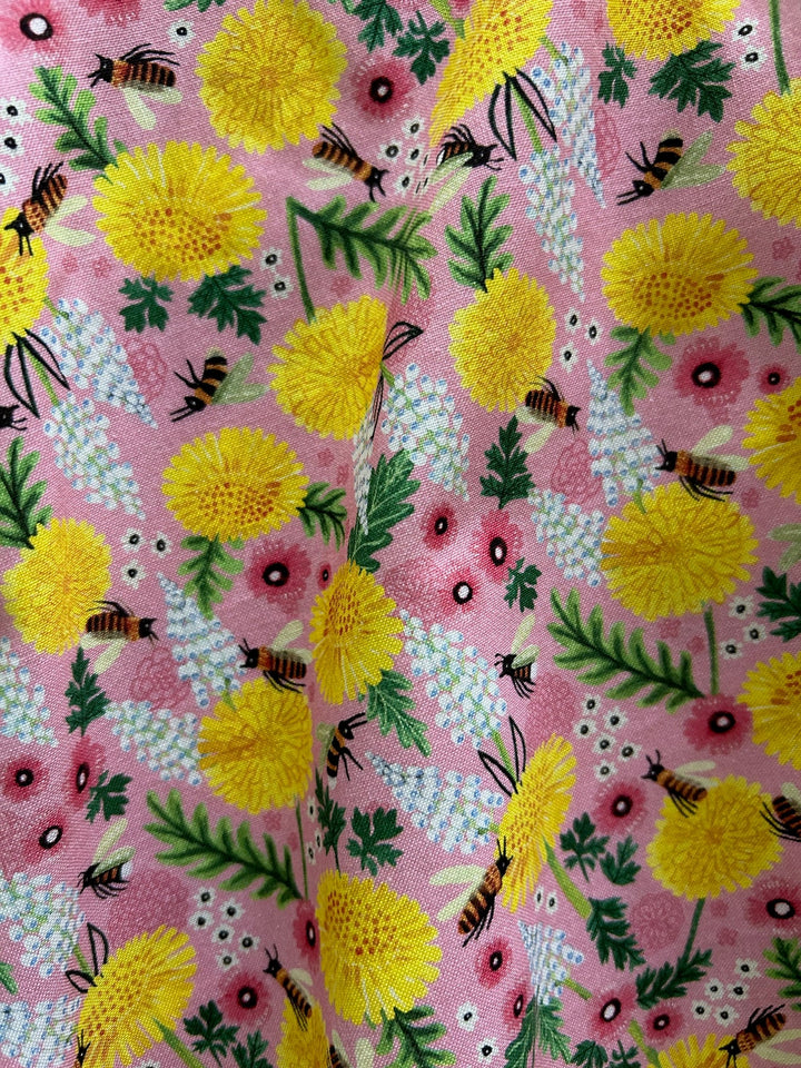 Bees &amp; Dandelions Skater Skirt from KADOU Boutique