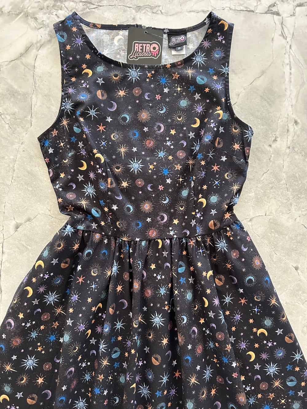 Celestial Midi Dress - Xs Only, 1 Left! from KADOU Boutique