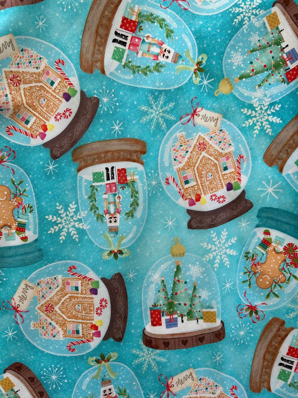 Snow Globes Skater Skirt from KADOU Boutique