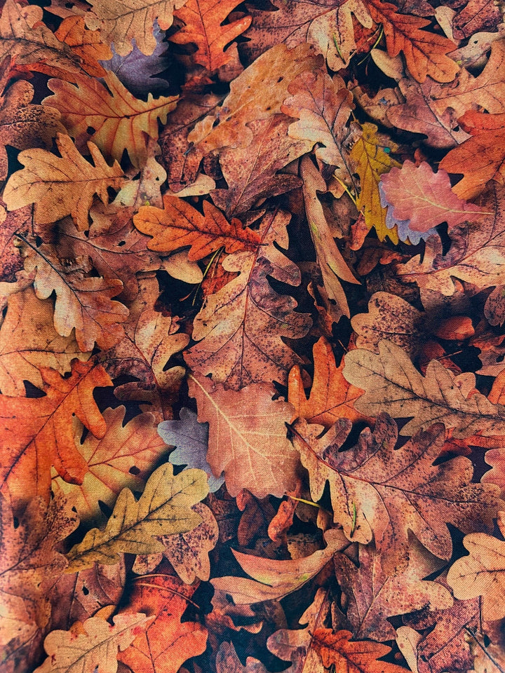 Leaves Fit &amp; Flare Dress