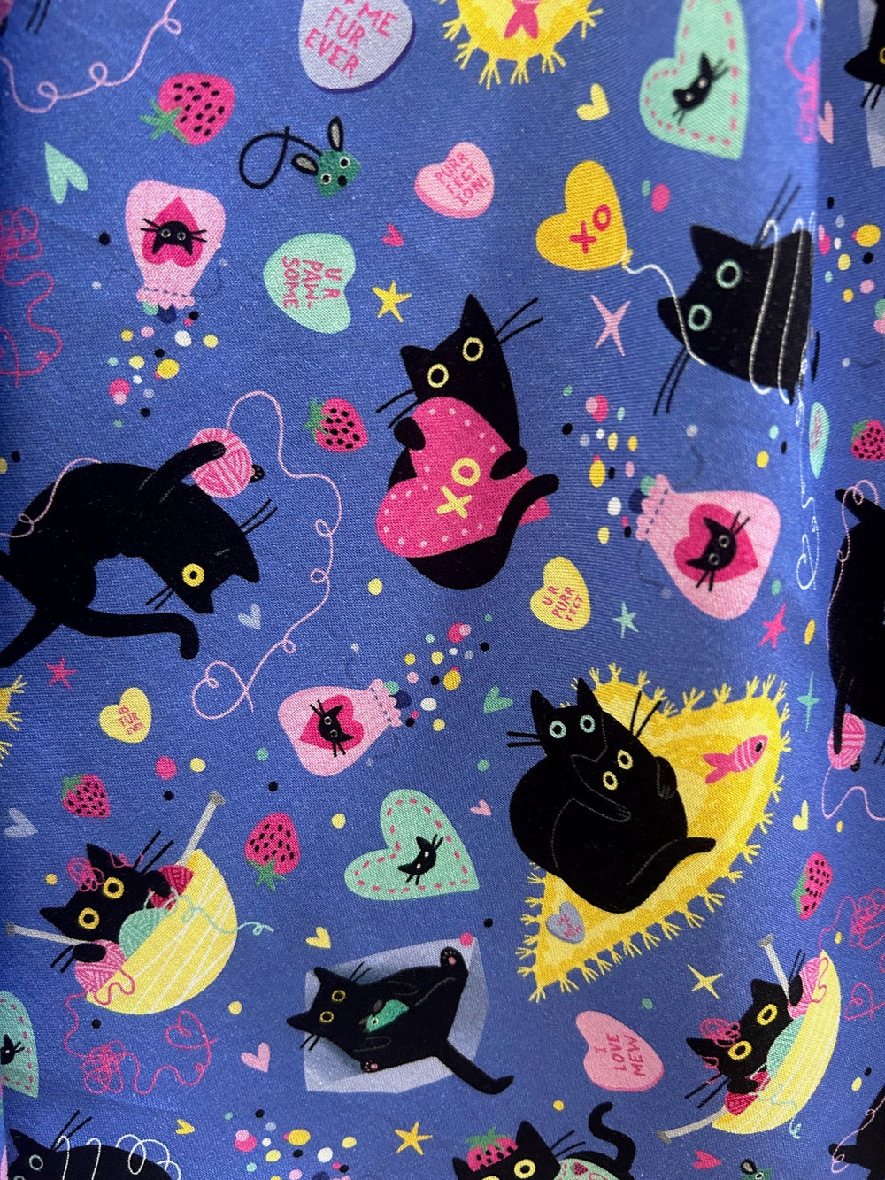 Purple Cat Doris Skirt - Xs Only, 1 Left! from KADOU Boutique