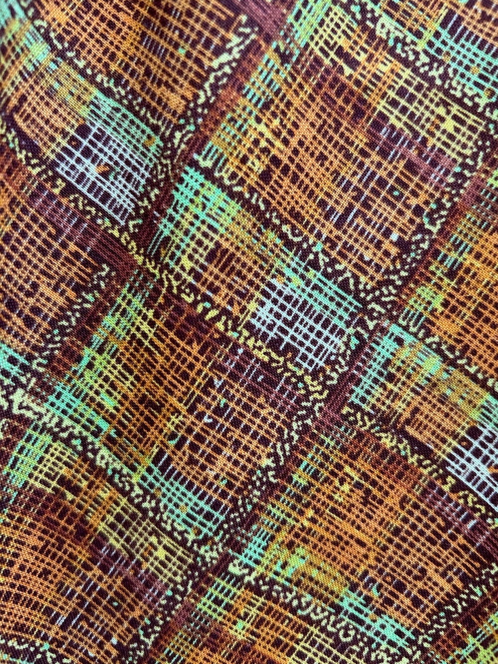 Rust Plaid Doris Skirt from KADOU Boutique