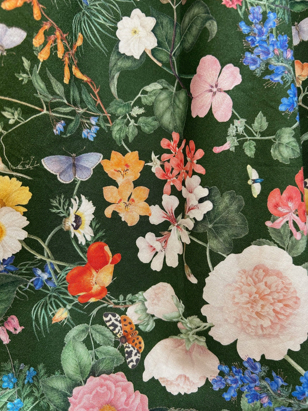 Dark Floral Doris Skirt from KADOU Boutique
