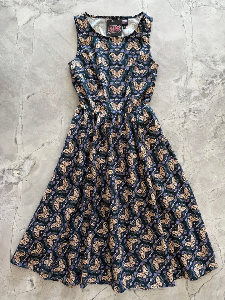 Moth Midi Dress from KADOU Boutique