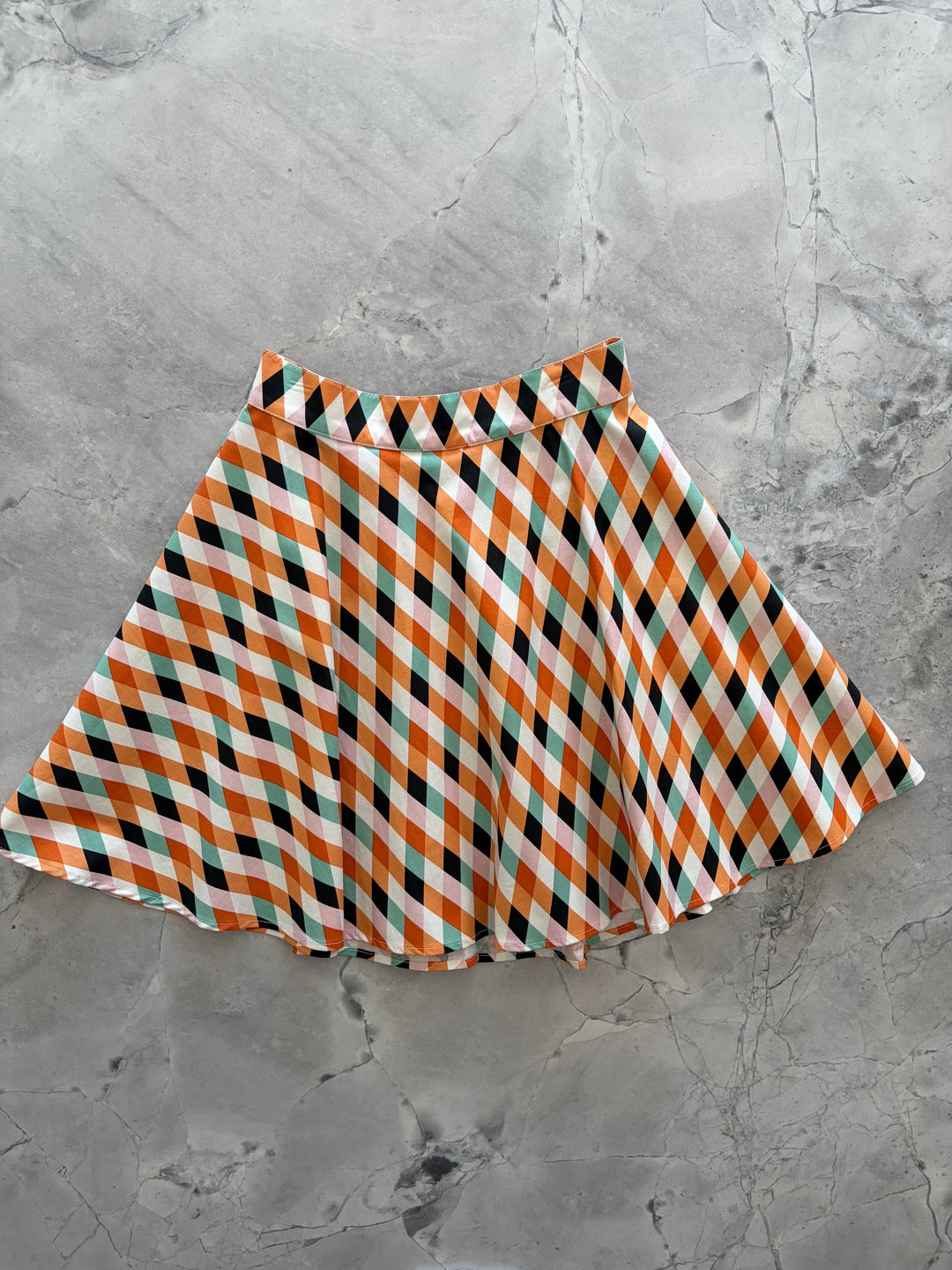 Harlequin Skater Skirt