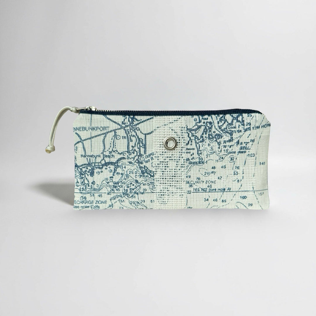 Kennebunkport Chart mini clutch from KADOU Boutique