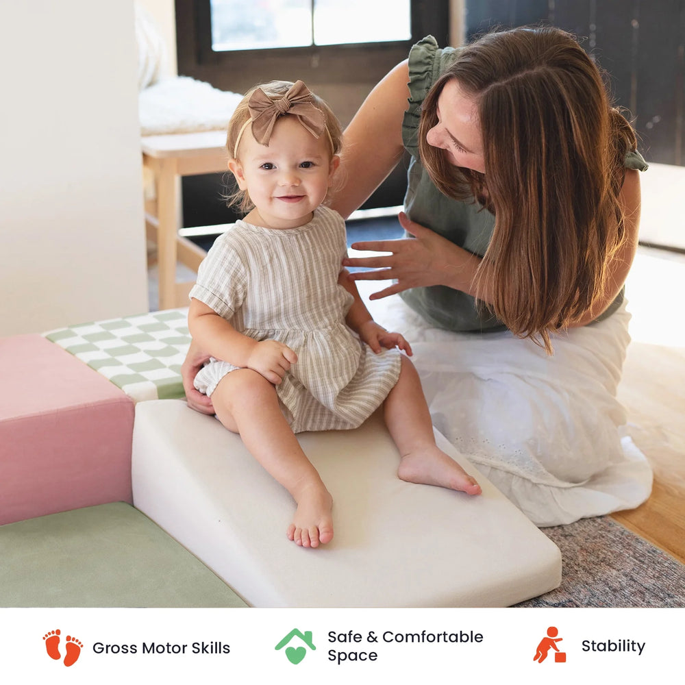 Tiny Land® Playnest Climbing Blocks - Morandi from KADOU Boutique