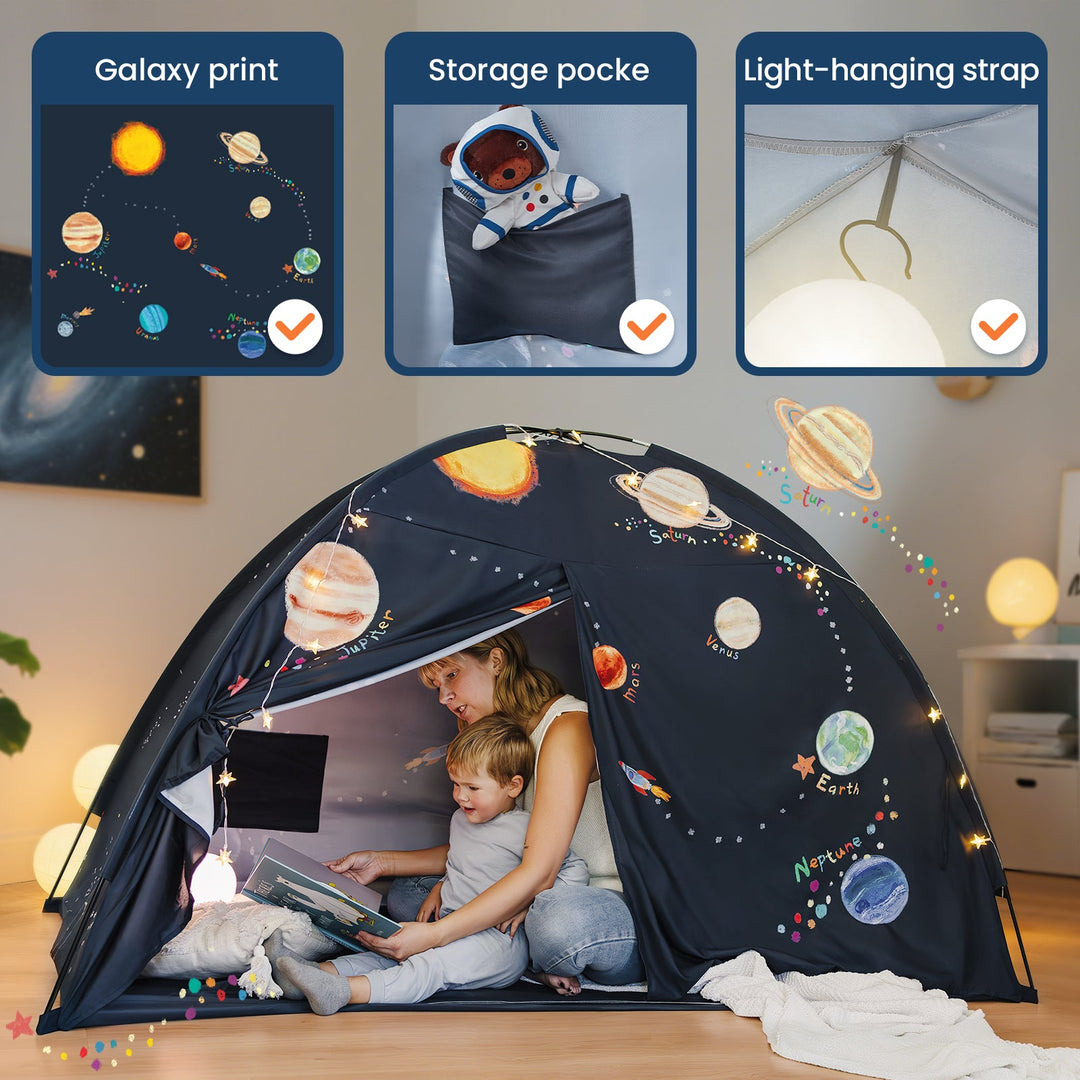 Tiny Land® Versatile Kids Bed Tent &amp; Play Tent from KADOU Boutique