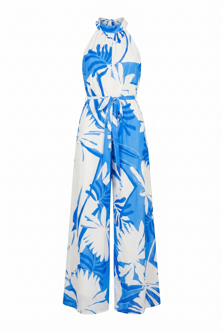 Here for the Vacation Woven Jumpsuit from KADOU Boutique