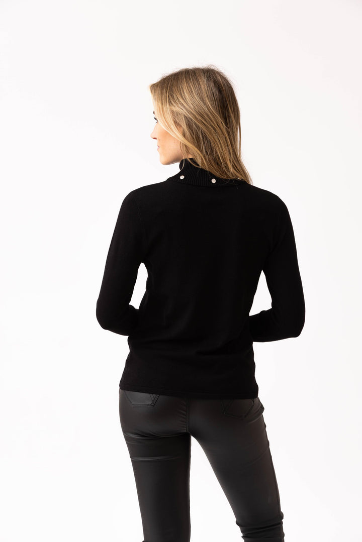 Ribbed Turtleneck Sweater