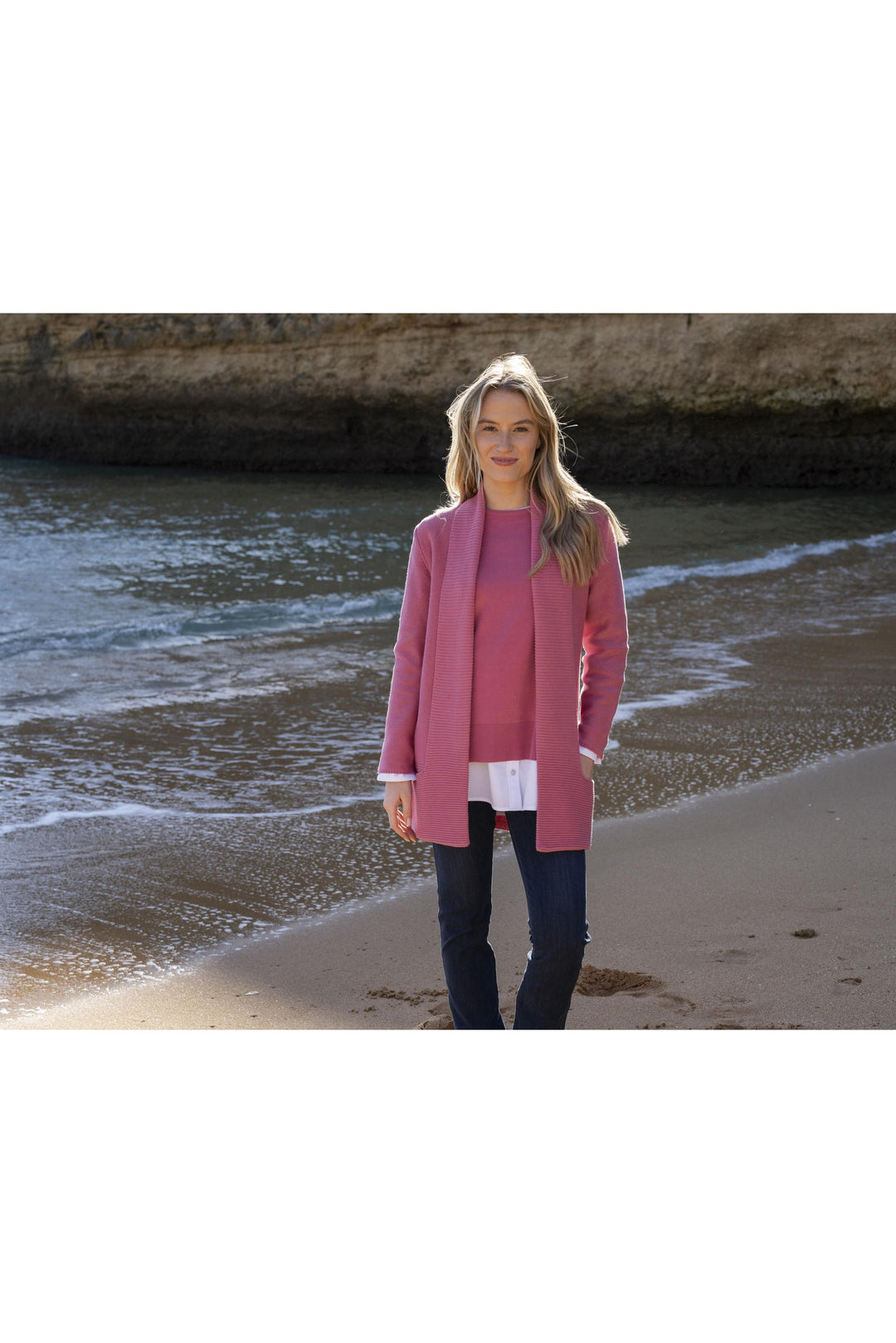 Multi-Knit Cardigan