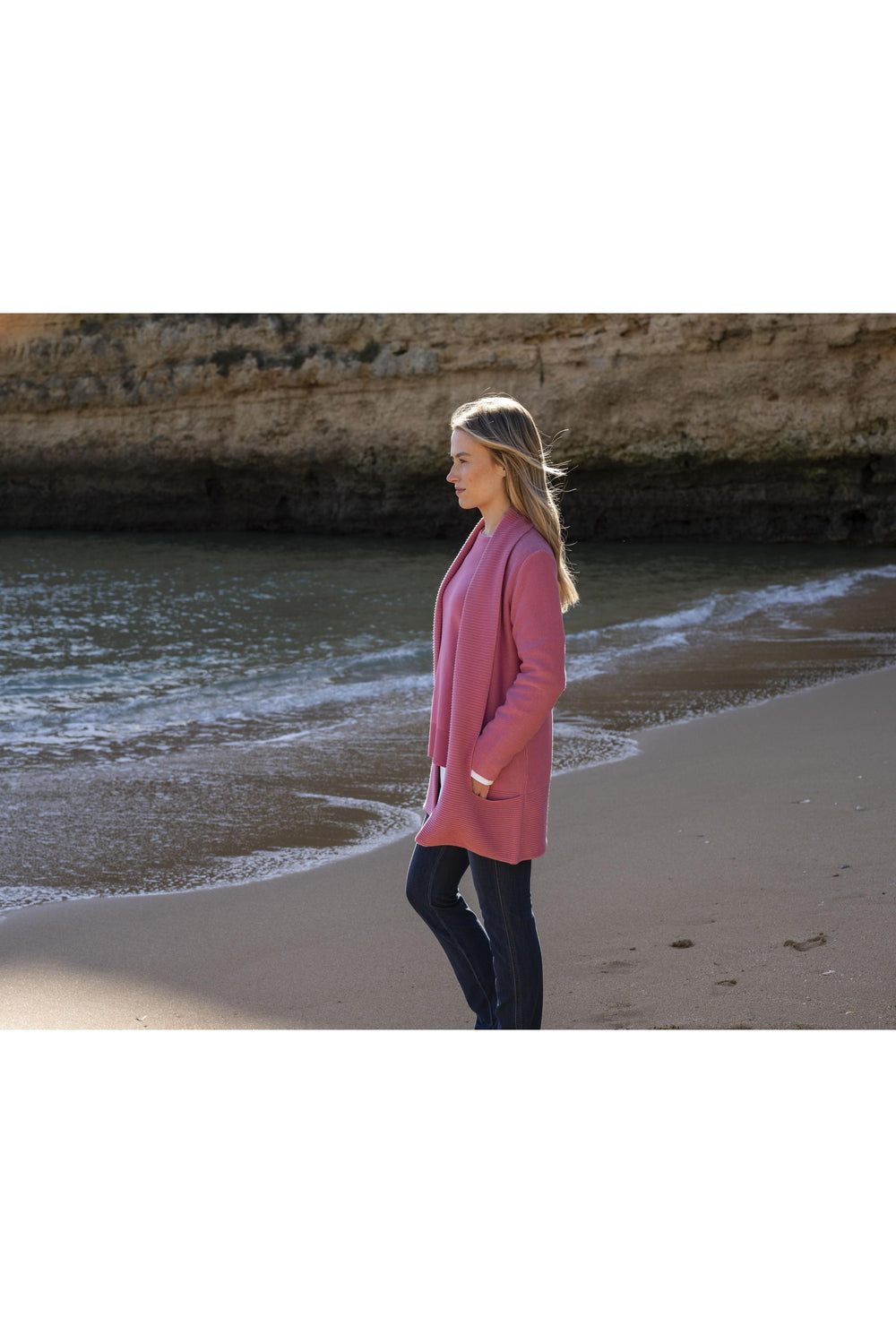 Multi-Knit Cardigan from KADOU Boutique
