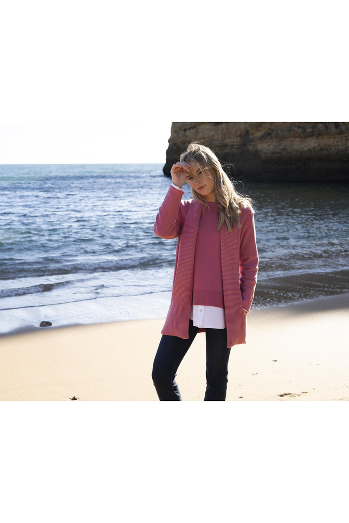 Multi-Knit Cardigan