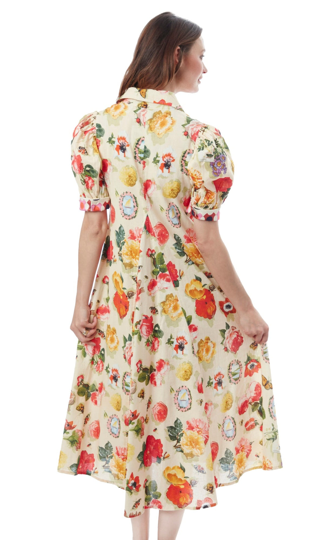 Montauk Botanical Floral Dress from KADOU Boutique
