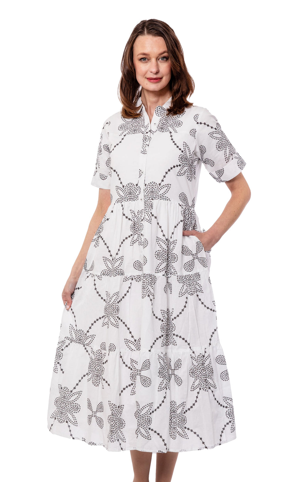 Palm Desert Black White Geo from KADOU Boutique