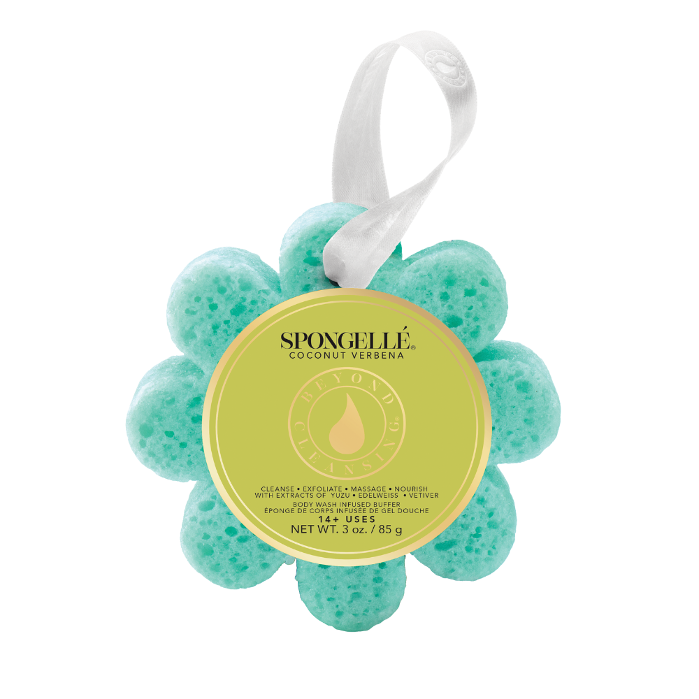 Coconut Verbena Wild Flower, Pedi Buffer, and Body Wash Refill Set from KADOU Boutique
