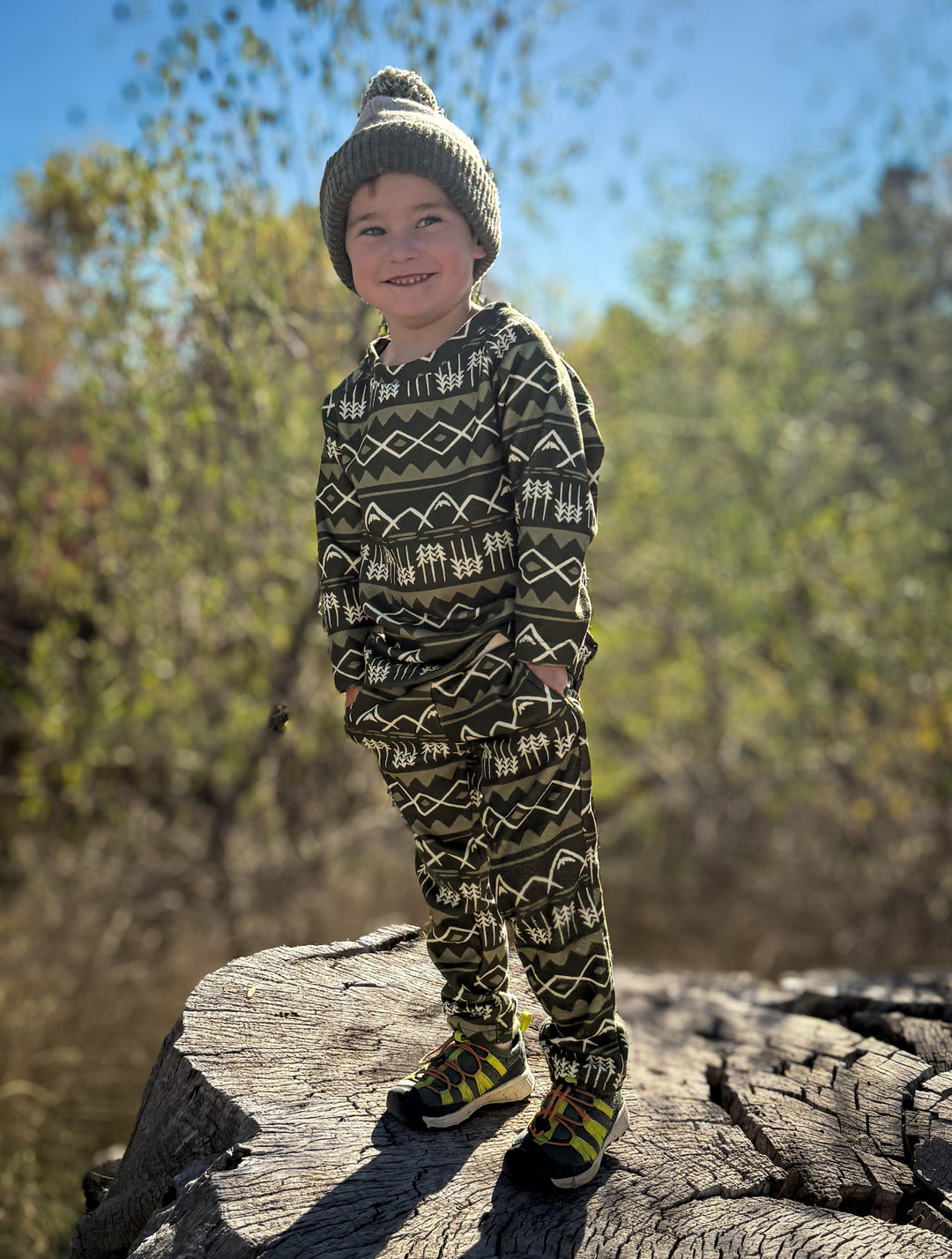 Green mountain fleece mid layer