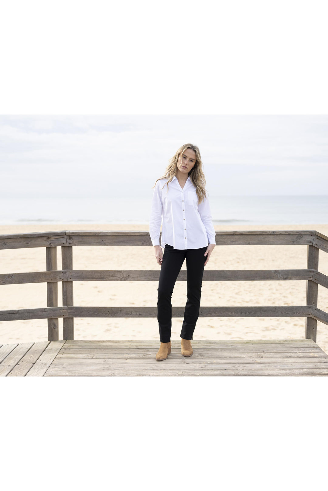 Classic Cotton Button-Down Shirt