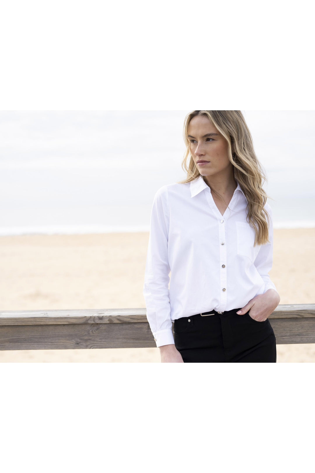 Classic Cotton Button-Down Shirt