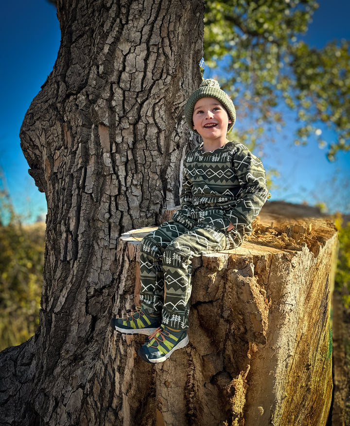 Green mountain fleece mid layer