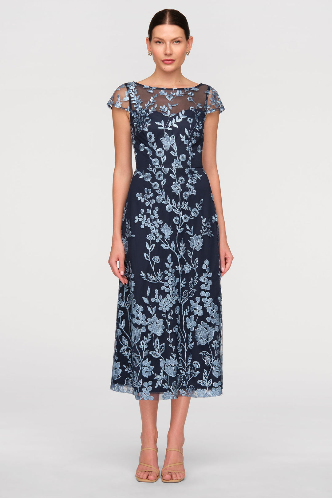 Meredith Tea Length Dress from KADOU Boutique