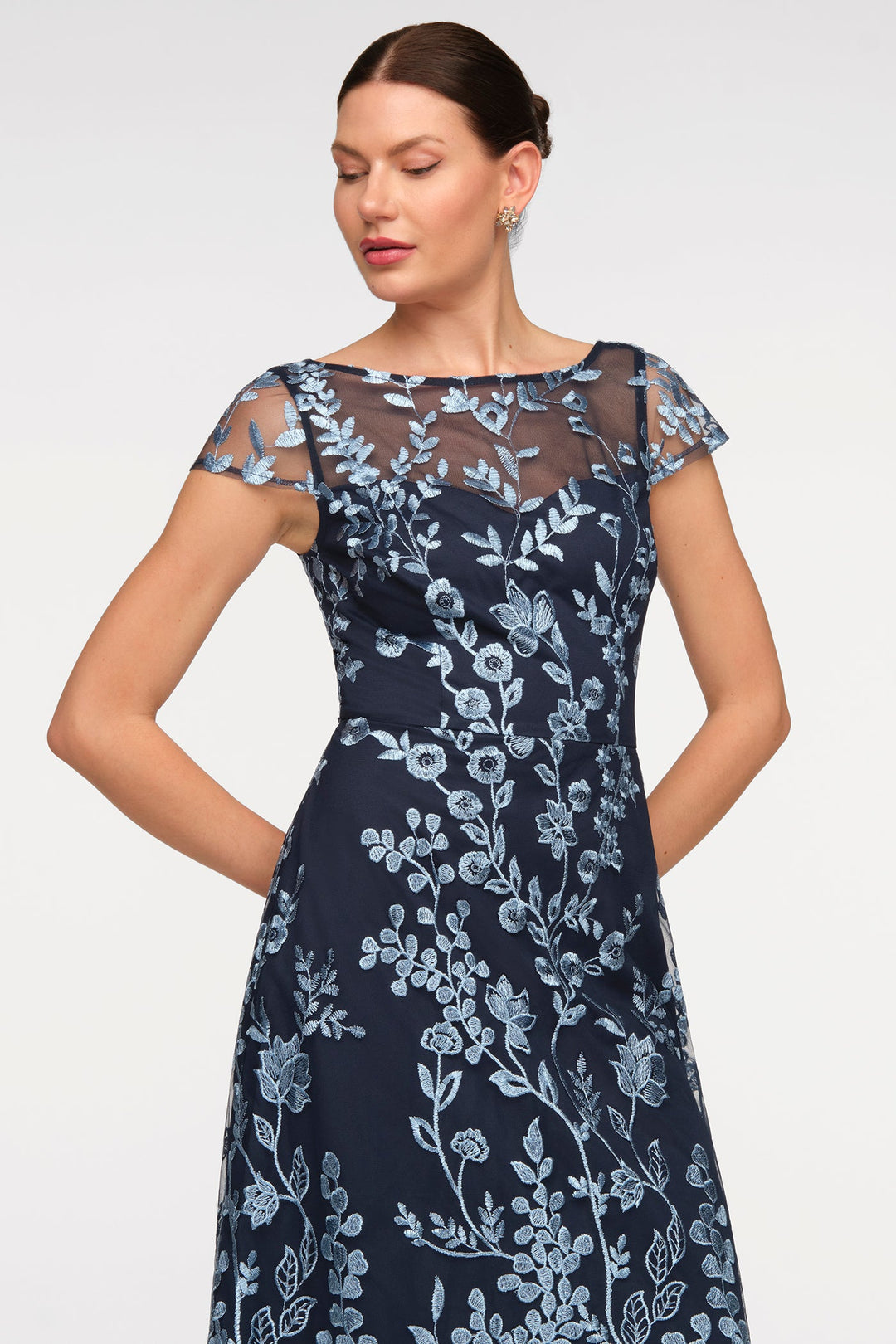 Meredith Tea Length Dress from KADOU Boutique