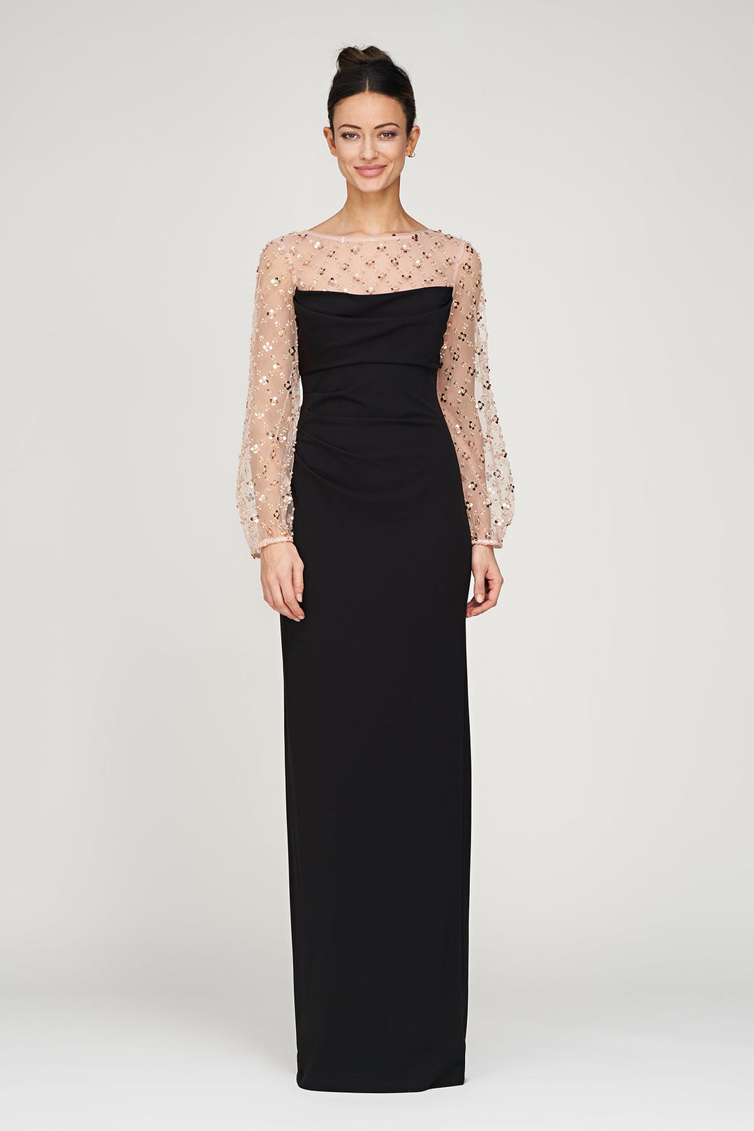 Risha Column Gown from KADOU Boutique