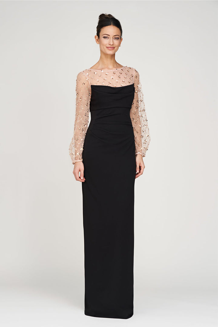 Risha Column Gown from KADOU Boutique