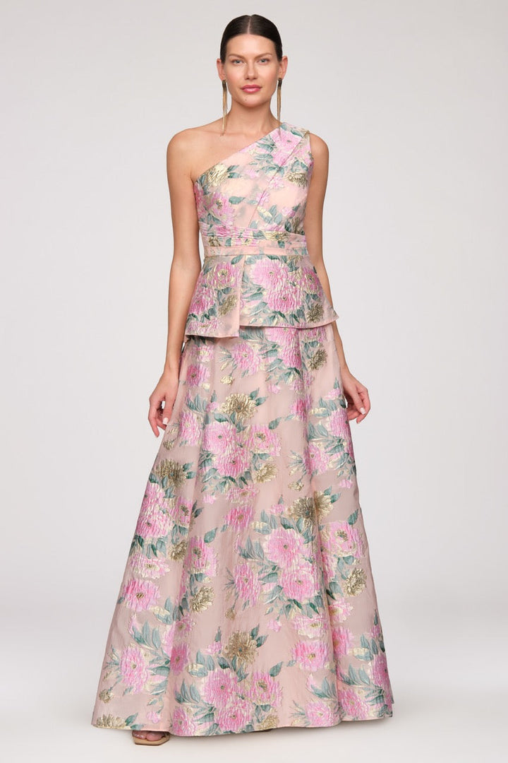 Mia One Shoulder Gown from KADOU Boutique