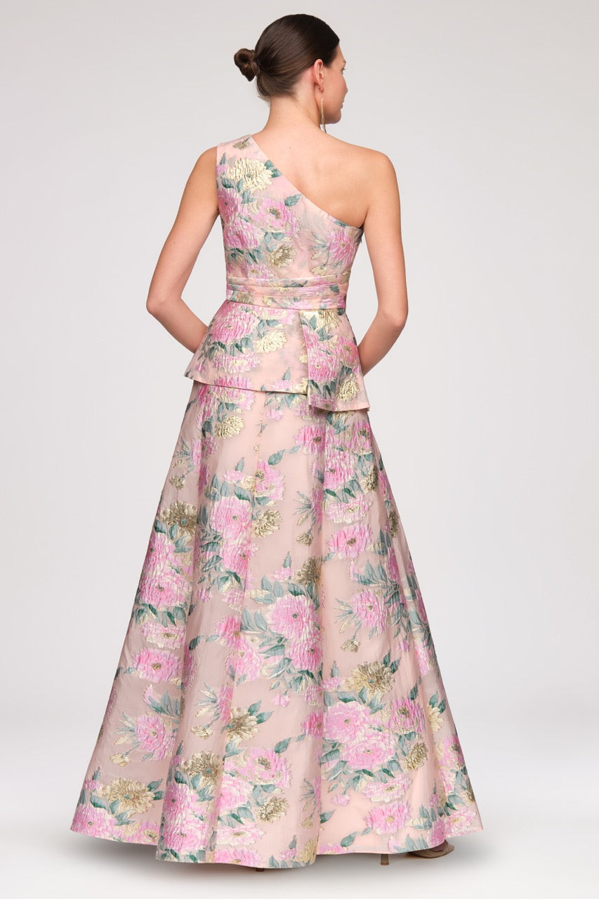 Mia One Shoulder Gown from KADOU Boutique