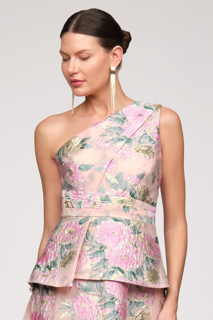 Mia One Shoulder Gown from KADOU Boutique