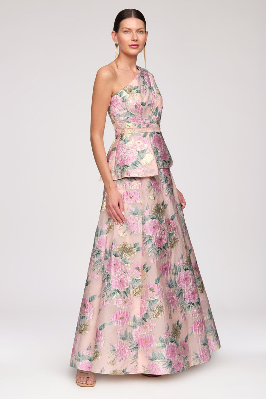 Mia One Shoulder Gown