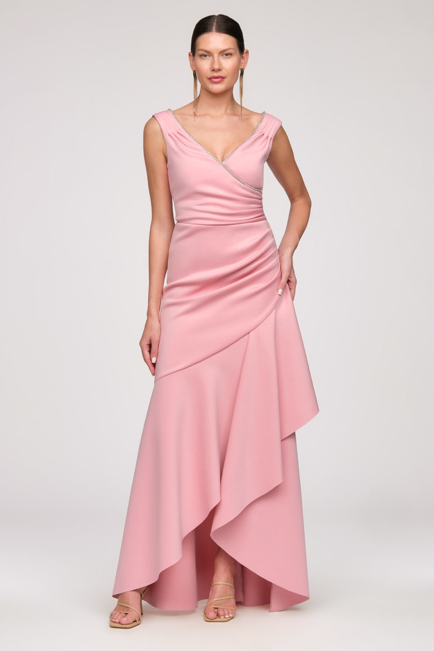 Marla High Low Gown from KADOU Boutique