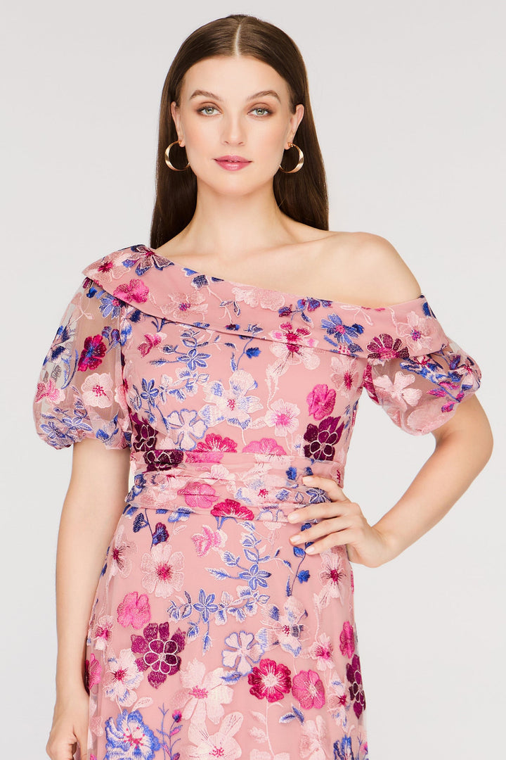 Marigold Floor Length Gown from KADOU Boutique