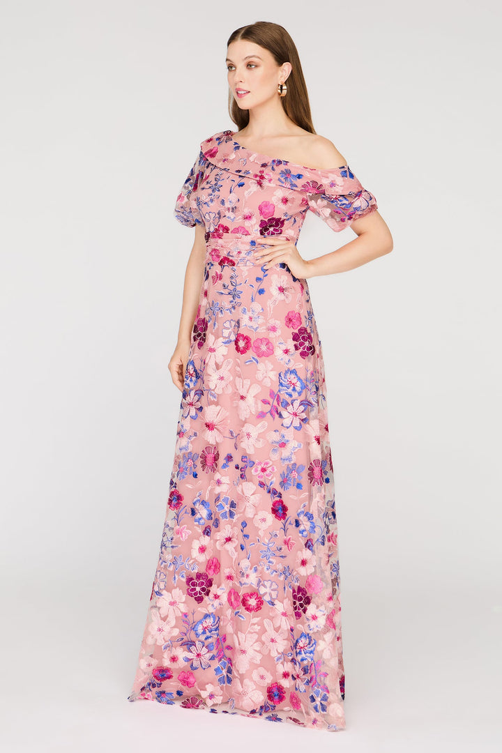 Marigold Floor Length Gown
