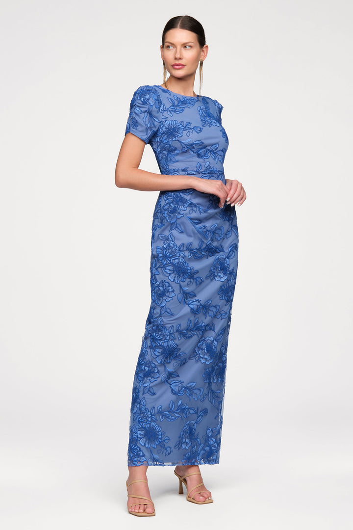 Oriana Short Sleeve Gown from KADOU Boutique