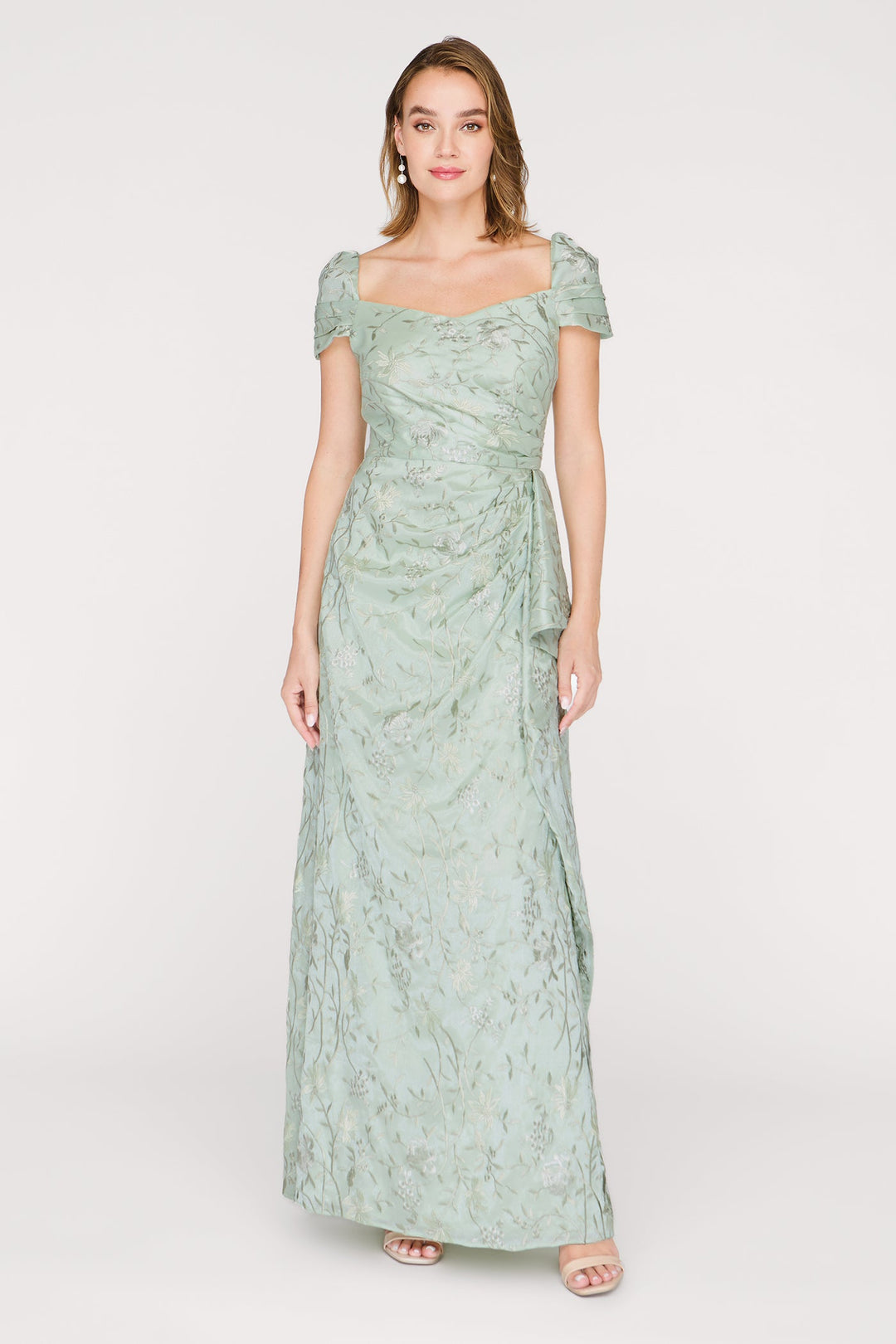 Blossom Cascade Detail Gown from KADOU Boutique