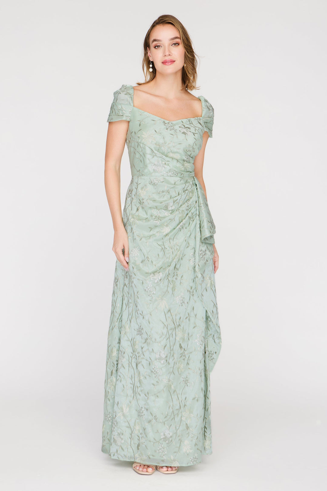 Blossom Cascade Detail Gown from KADOU Boutique