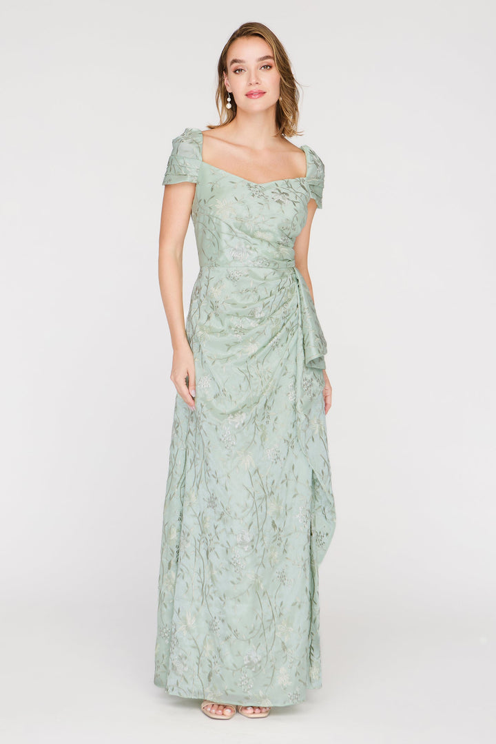 Blossom Cascade Detail Gown from KADOU Boutique